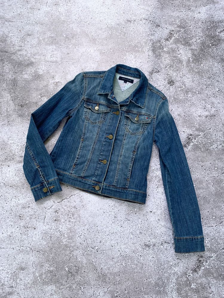 Женская джинсовая куртка Tommy Hilfiger Xs