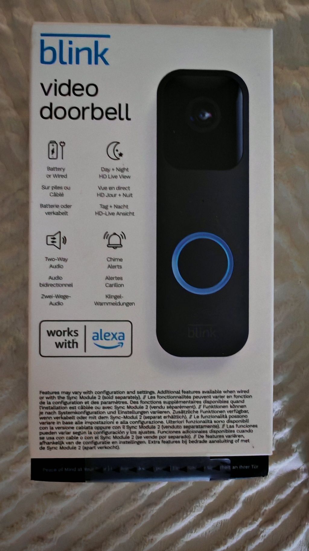Câmera Blink Outdoor 4 + Sync Module Core NOVO SELADO