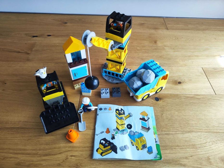 LEGO DUPLO 10932 Rozbiórka kulą wyburzeniową