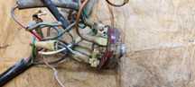 Stacyjka WSK 125 oryginalna M06 B3 z PRL instalacja z demontażu WFM