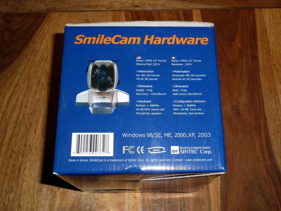 RETRO PC - Kamera internetowa SMILECAM (jak Logitech) -zdalna obsługa-