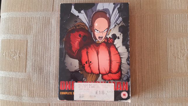 One Punch Man Complete Series (EPISODES 1-12+6 OVA) DVD
