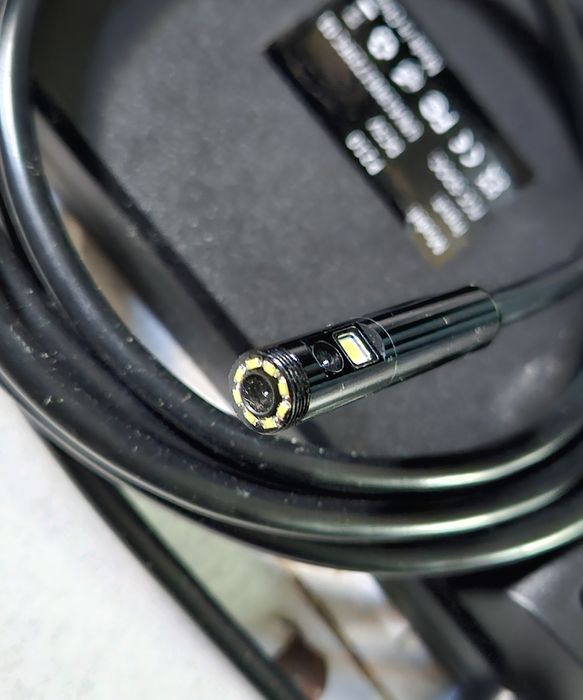 Camera endoscopica ideal para mecanica cabo com 2 metros