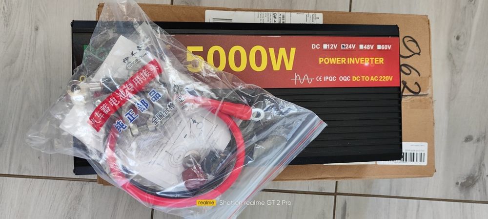 Przetwornica 24v 5000w