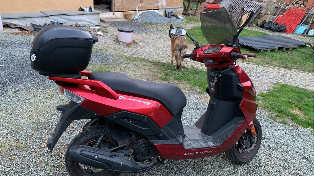 Motocykl Cruiser Juneng 125 EFI, 8tkm, 2018r,Problem z silnikiem