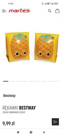 Rękawki do pływania ananaski Bestway  dla 3-5 latka