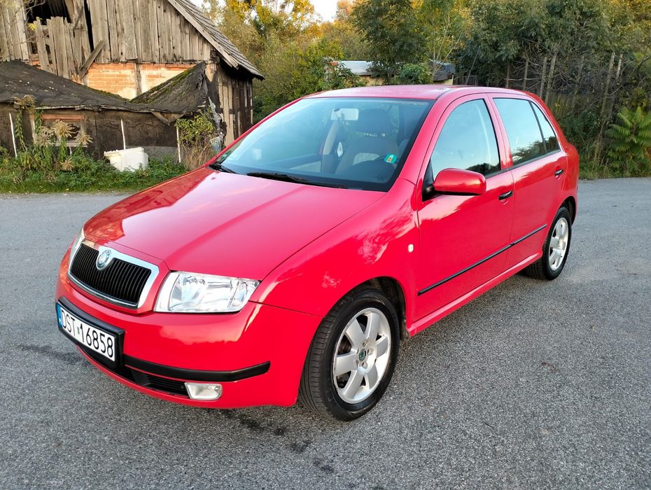 Skoda Fabia 1.4 MPI 160 TYS. przebiegu KLIMATYZACJA wspomaganie ALU