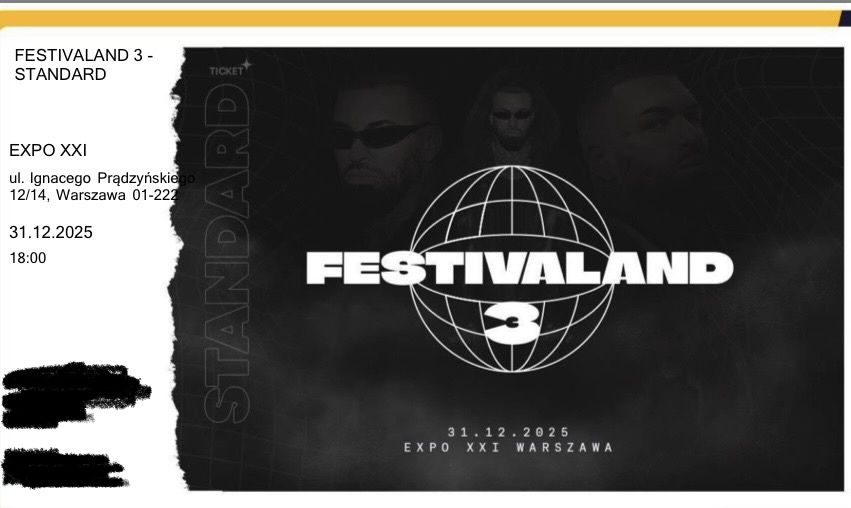 Sprzedam 2 bilety na Festivaland 3 – The M i wielu artystów