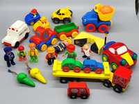Zabawki stare i trochę młodsze figurki autka kolekcja