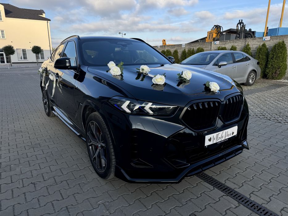 Auto na wesele ślub BMW X6 i BMW M8 COMPETITION ! Samochód na wesele !