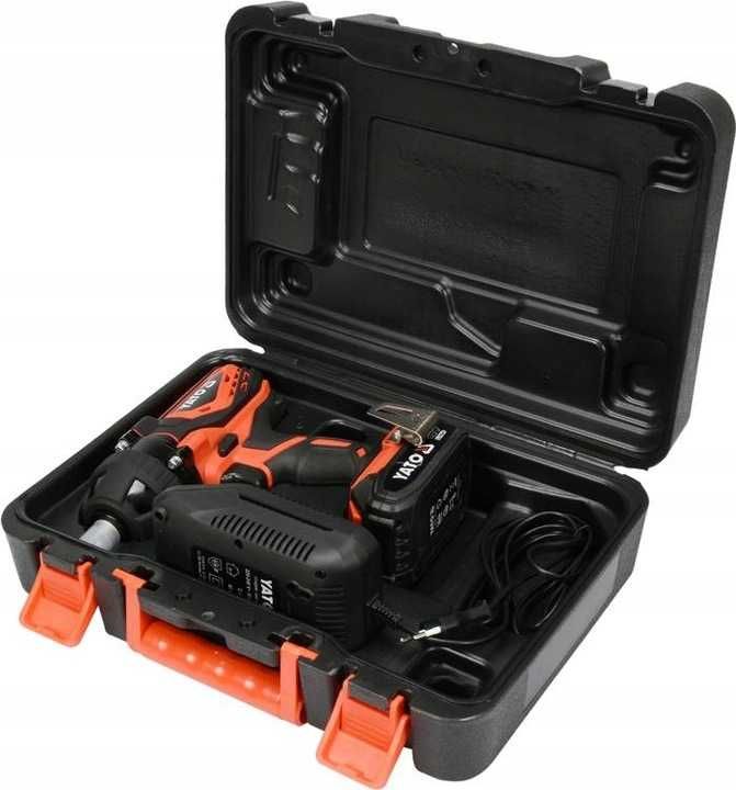 Yato Klucz Udarowy Akumulatorowy 1/2" 300 Nm 18V + Nasadki + Walizka