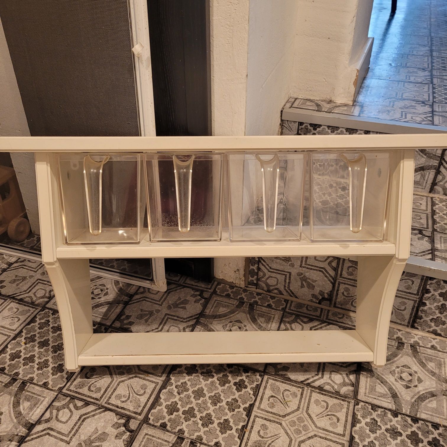 IKEA Stenstorp. Półka z pojemnikami do kuchni