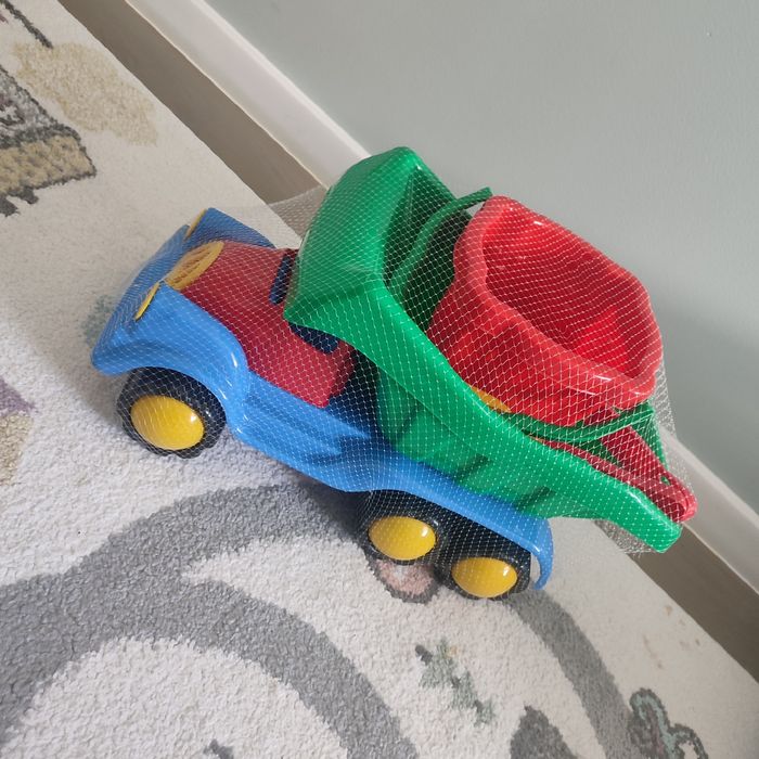 Duża ciężarówka zestaw do piaskownicy nowy