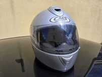 Capacete CMS - FXR cinzento claro