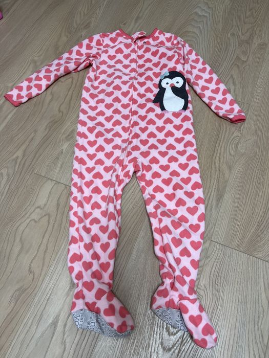 Флісовий чоловічок піжама carters для дівчинки 4т