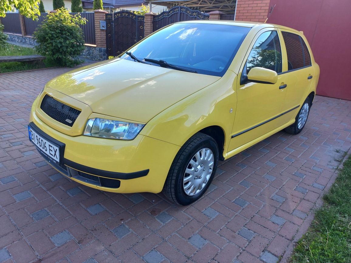 Skoda Fabia 1.4 газ-бензин хетчбек