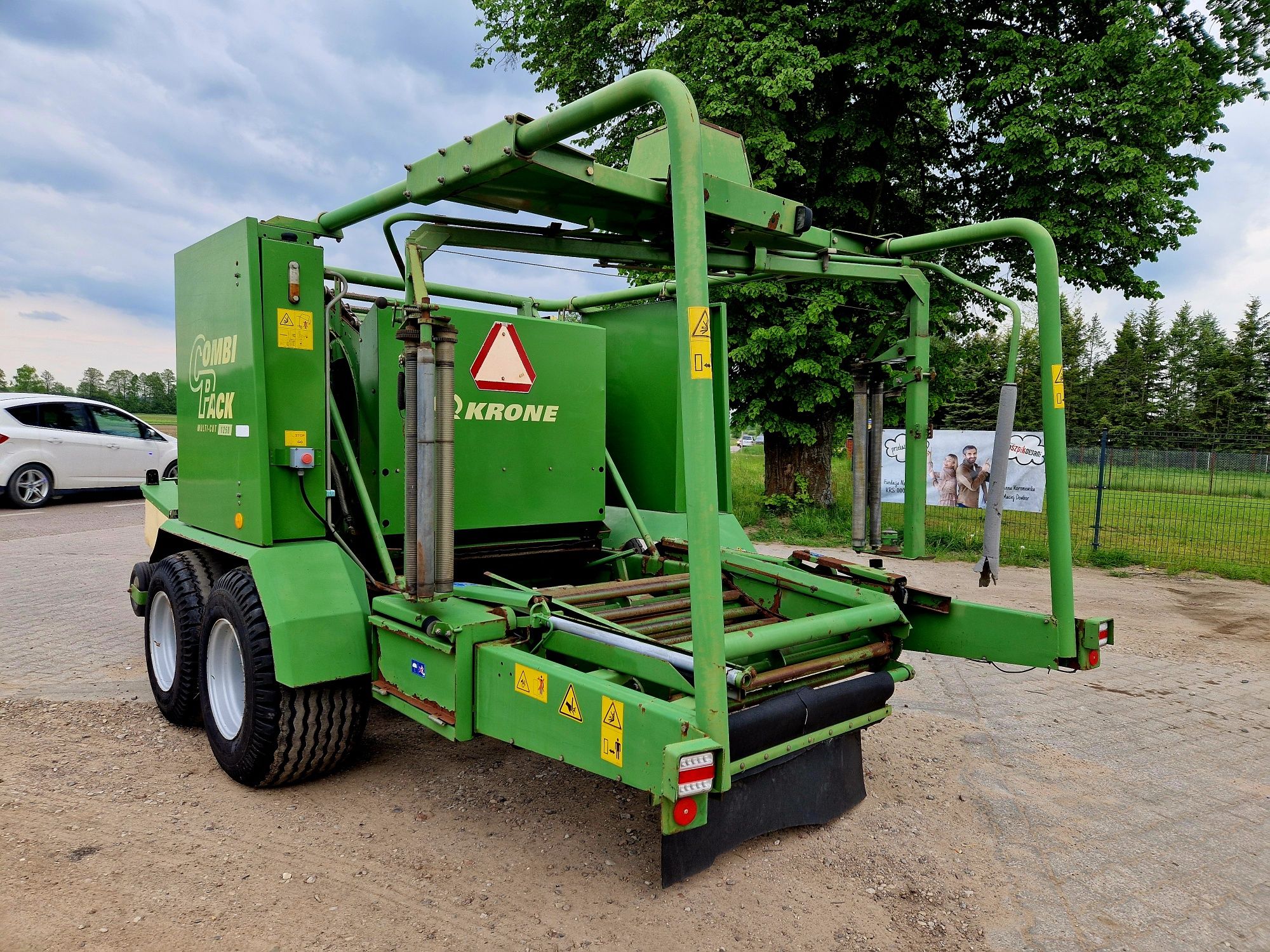 Krone Combi Pack 1250 Multicut prasoowijarka bardzo dobry stan Claas