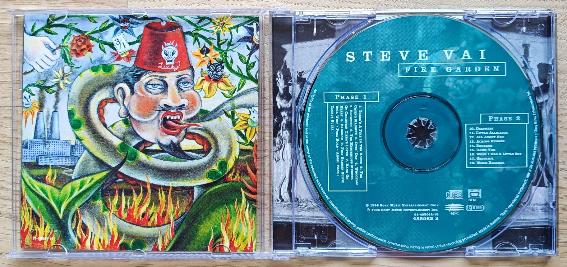 Steve Vai - Fire Garden CD