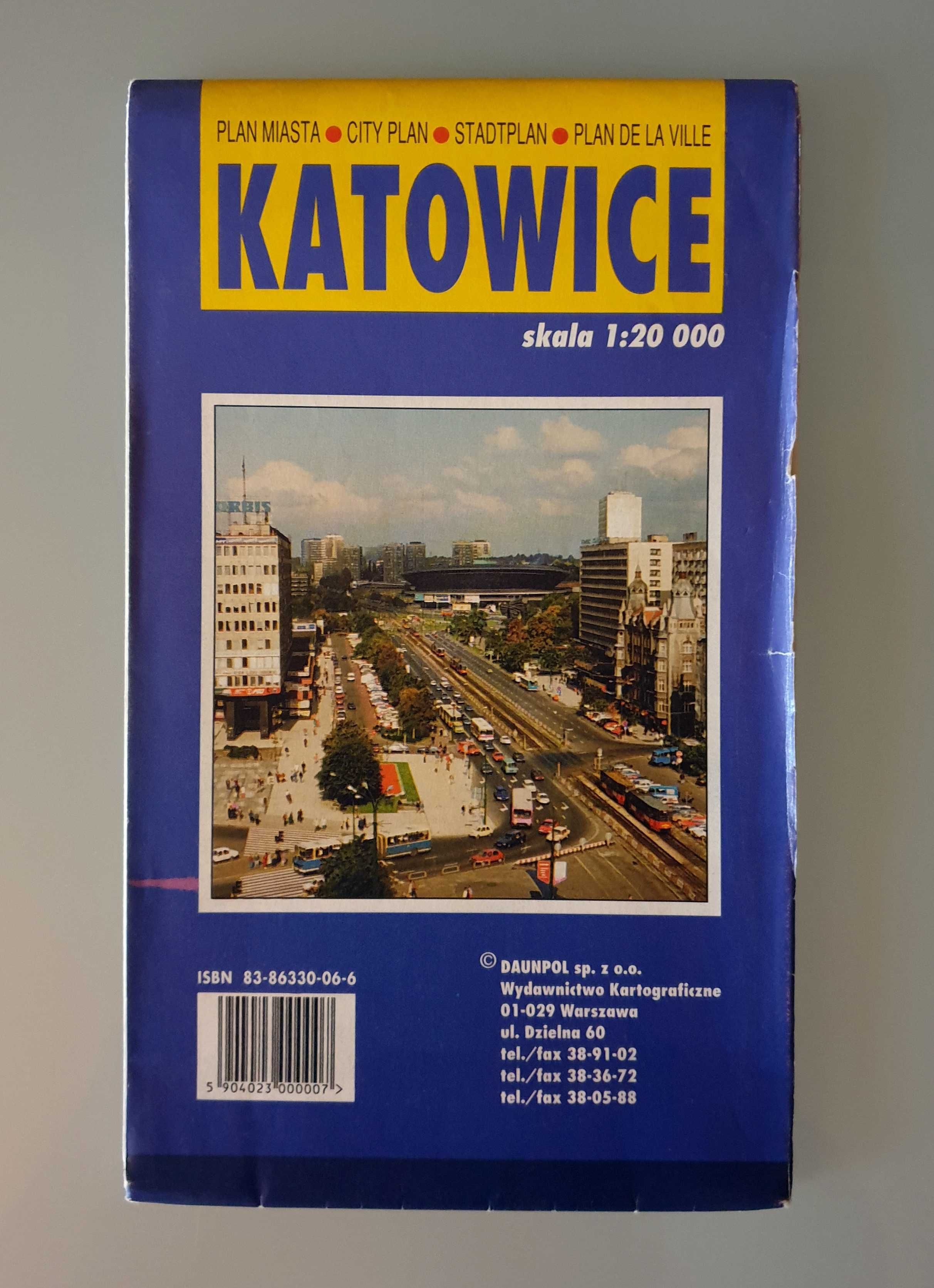 Plan miasta Katowice (Daunpol 1:20 tys)