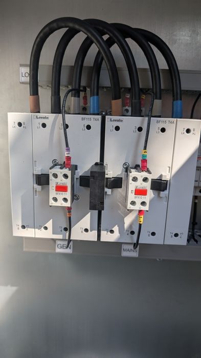 Щит АВР ATS пуск генератора Lovato Schneider electric 115A