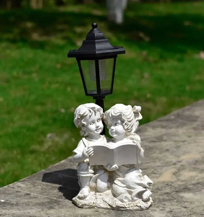 Світильник статуетка декор для дому саду дизайн