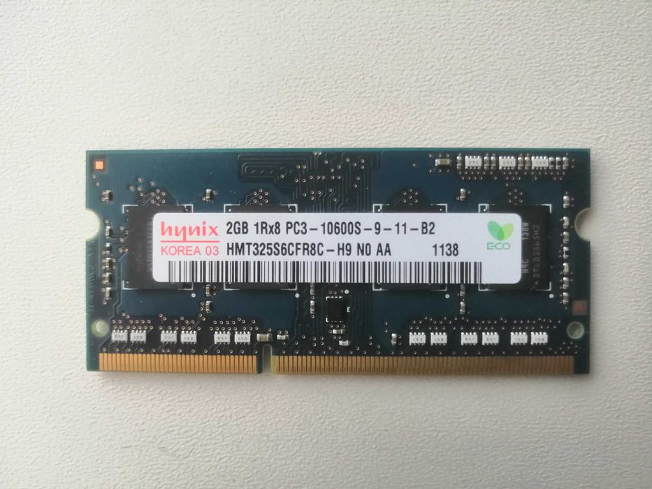 Оперативна Пам'ять Hynix 2GB SO-DIMM DDR3 1333 MHz