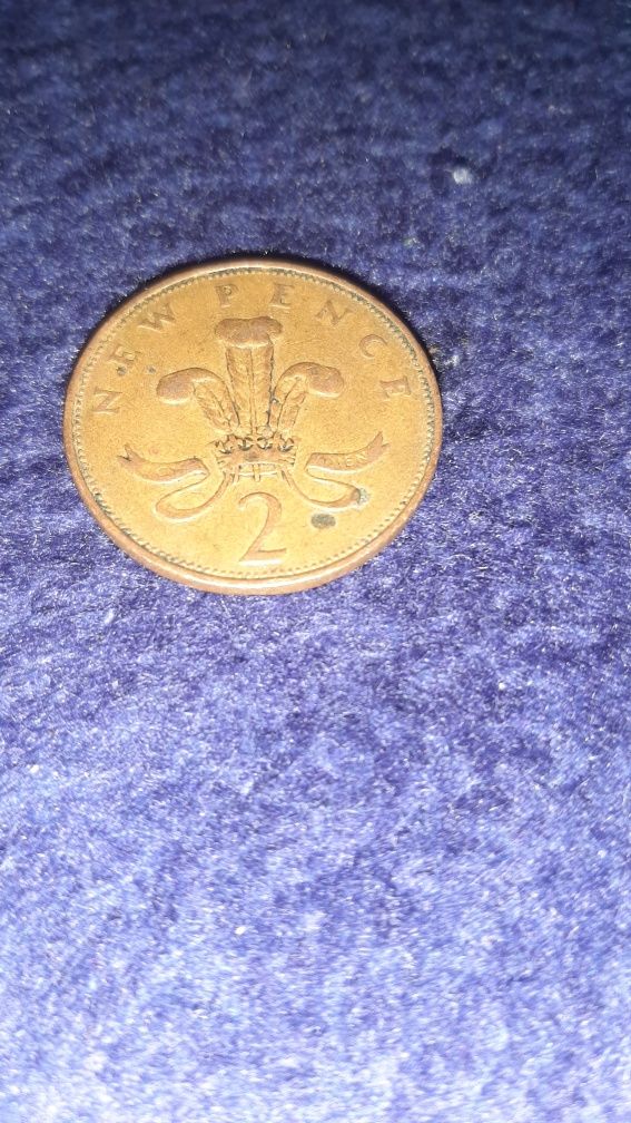 Moneta 2 New Pence z 1971r