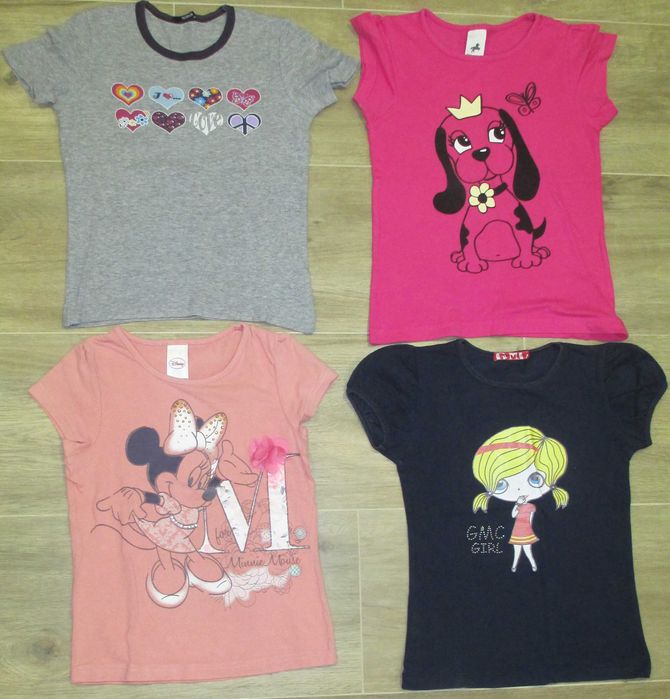 T-shirt menina 6/7 anos