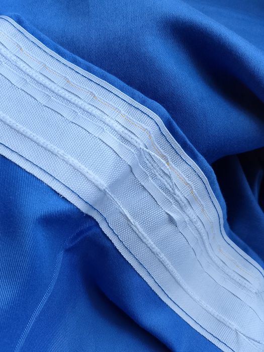 Штори блакитні, довгі