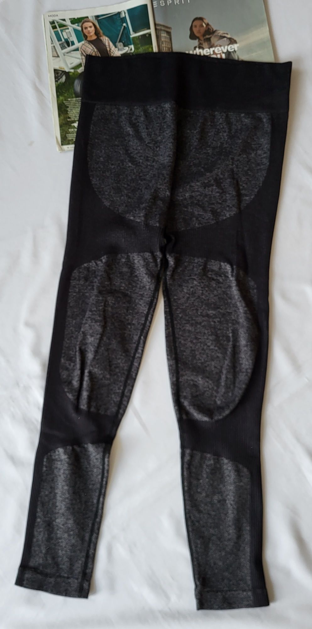 Legginsy Damskie Sportowe Bezszwowe Termo r.XL