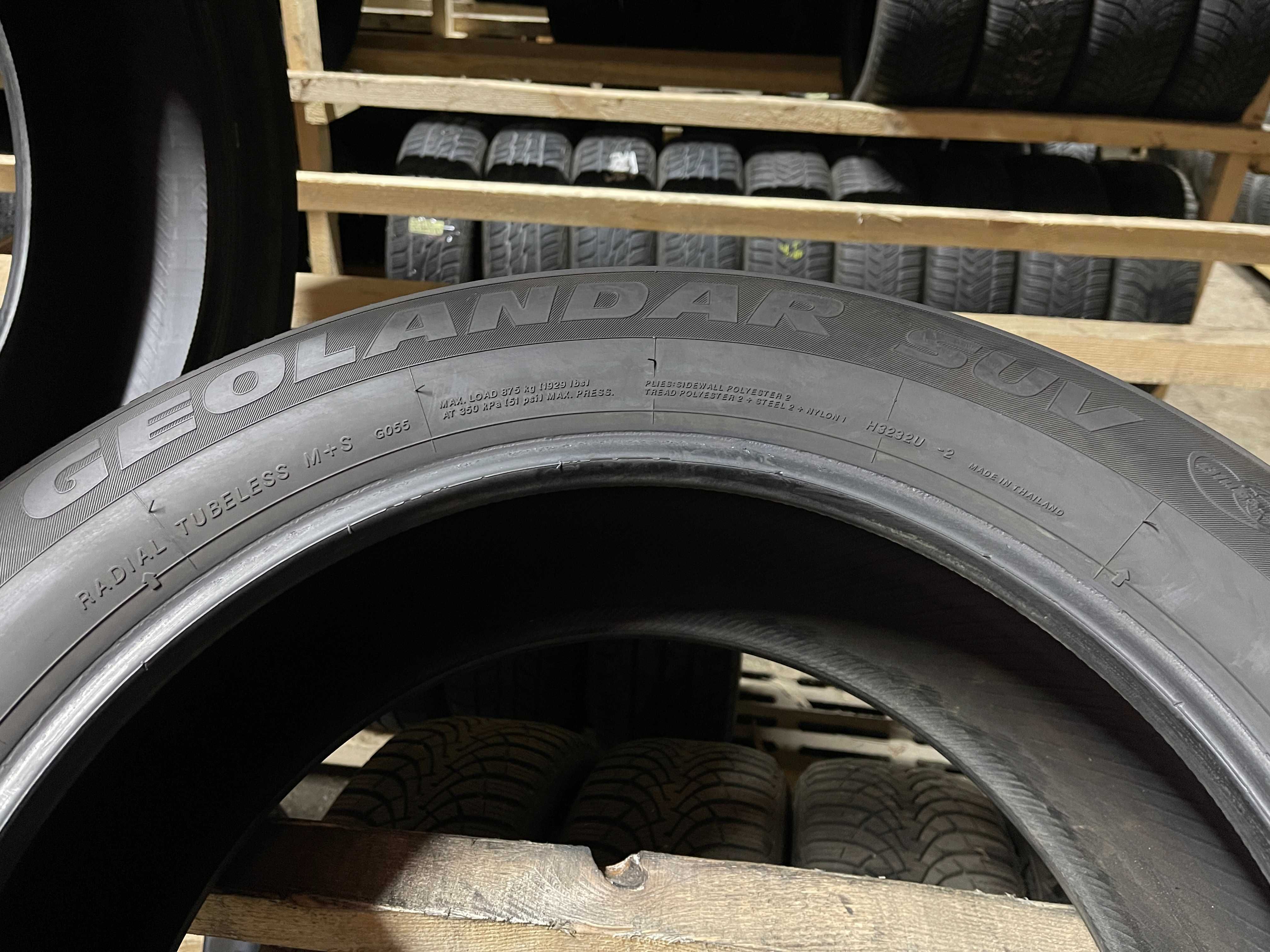 LS462 Літні шини 225/65r18 Yokohama Geolandar SUV пара резина р18