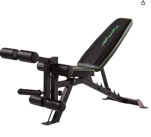 Tunturi Ławka do podnoszenia ciężarów UB60, ławka fitness, regulowana,