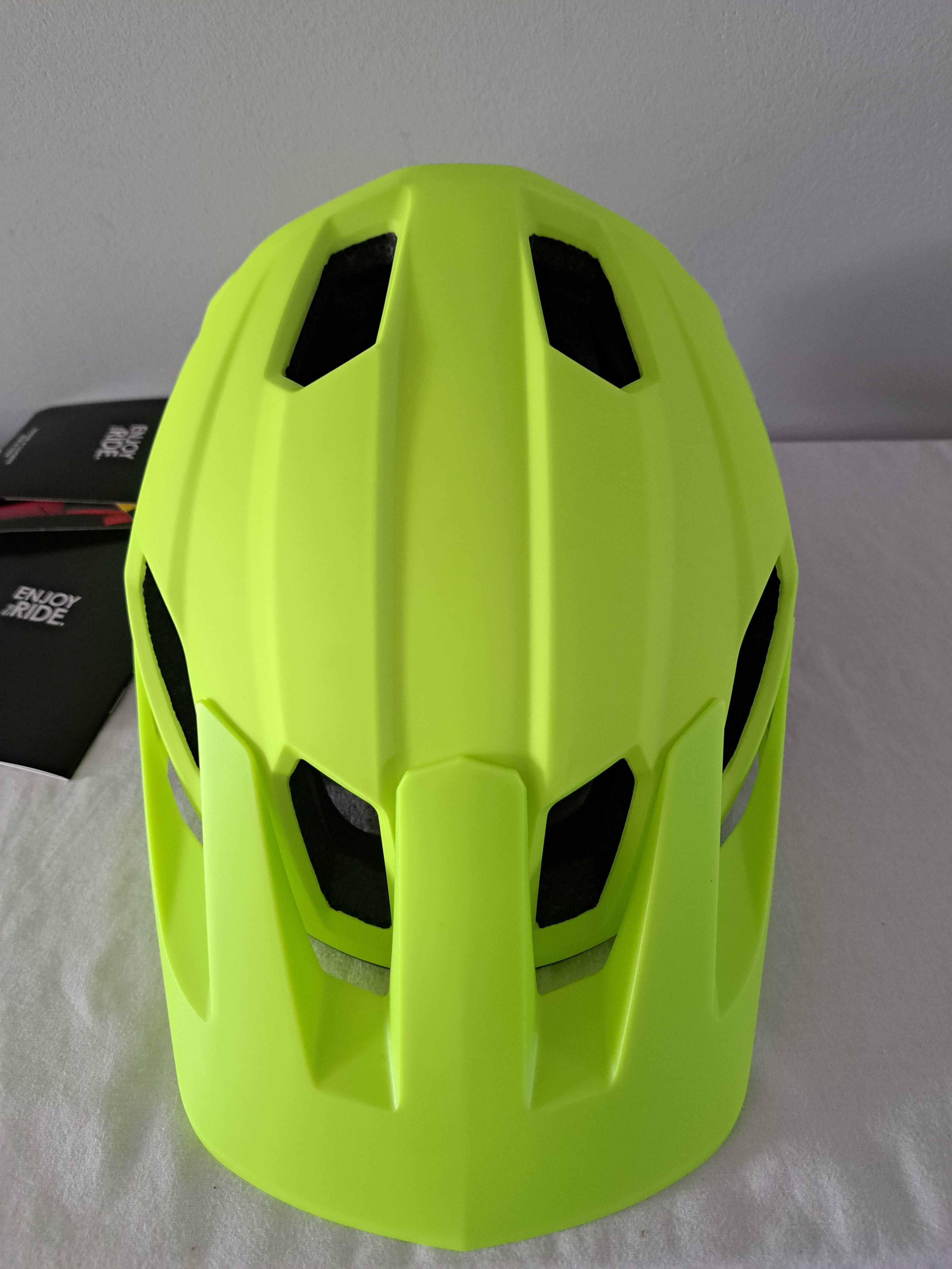 Kask rowerowy O'Neal Trailfinder Neon Yellow M 54-58cm