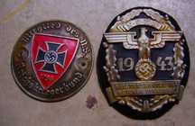 Zestaw Niemiecki Odznak 3 Rzesza 1943 r z Berlina