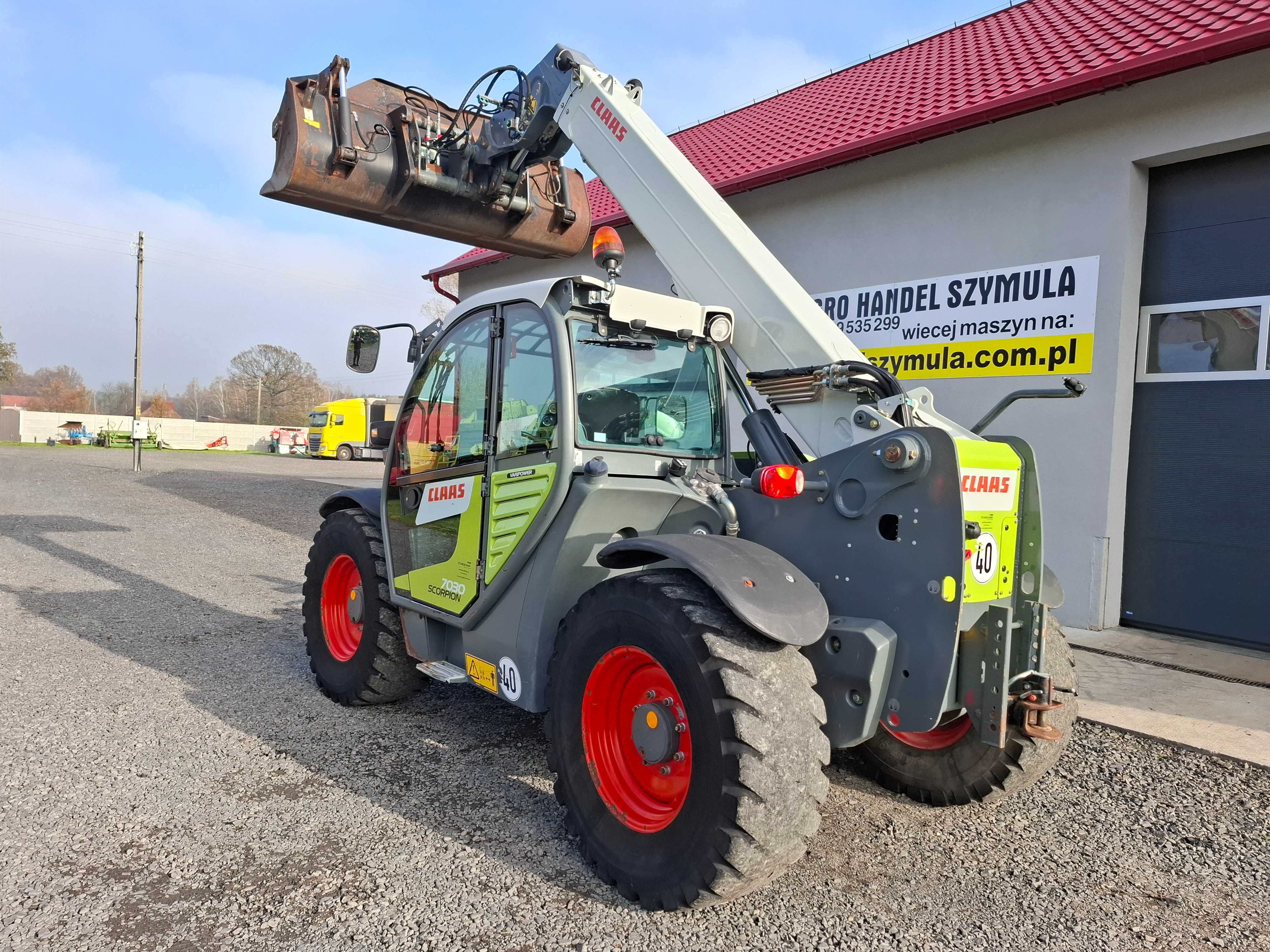 Claas SCORPION 7030 VARIPOWER, Krokodyl, Klimatyzacja, BEZ ADBLUE
