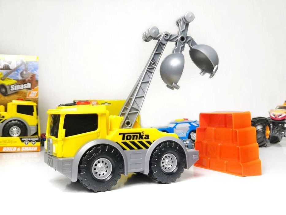 Машинка. Ігровий набір. Tonka. Машинка зі звуком. Будівкельна машина.
