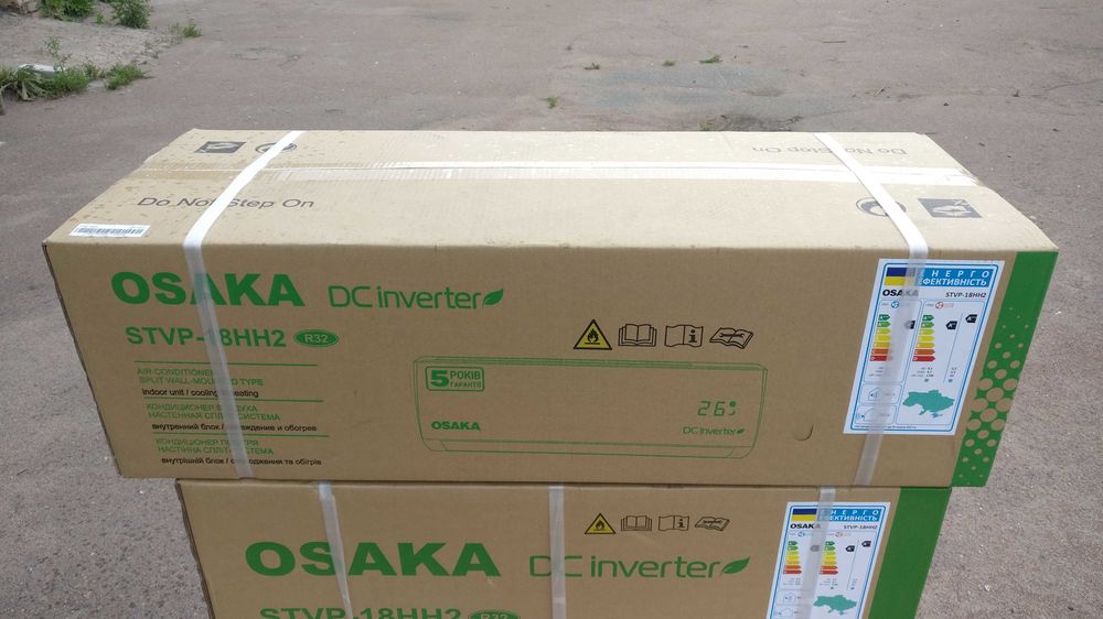 Тепловой насос кондиционер инвертор Osaka STVP-18HH3 до 60 м2