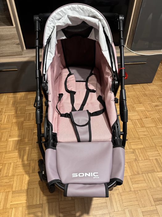 Wózek dzieciecy Verdi Sonic Plus 3w1 dodatkowo baza ISOFIX