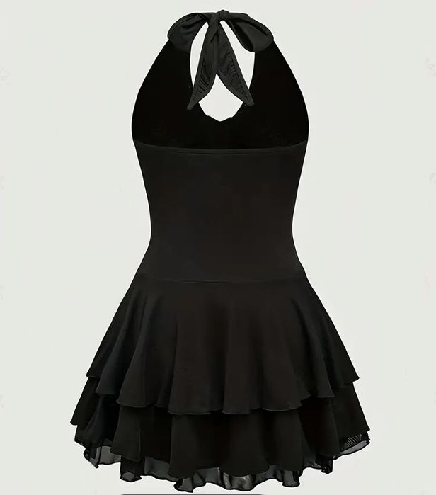 платье с крестом черное опиум opium goth