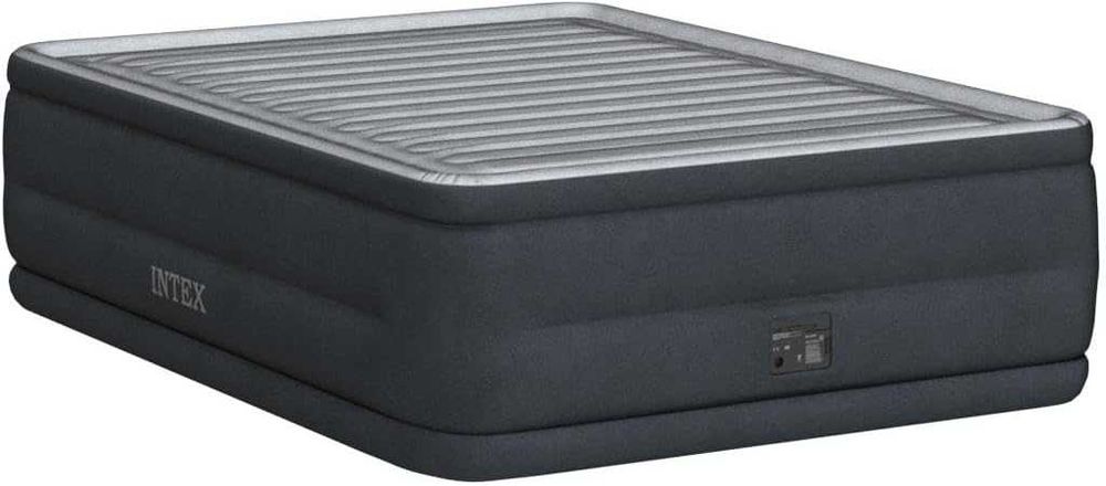 Intex Materac Dmuchany, Szary, 2 - osobowy 203x152 (3979)