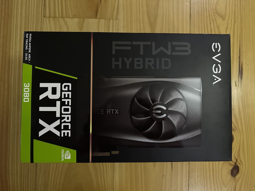 Nvidia RTX 3080 EVGA FTW3 Ultra Hybrid Gaming 10G