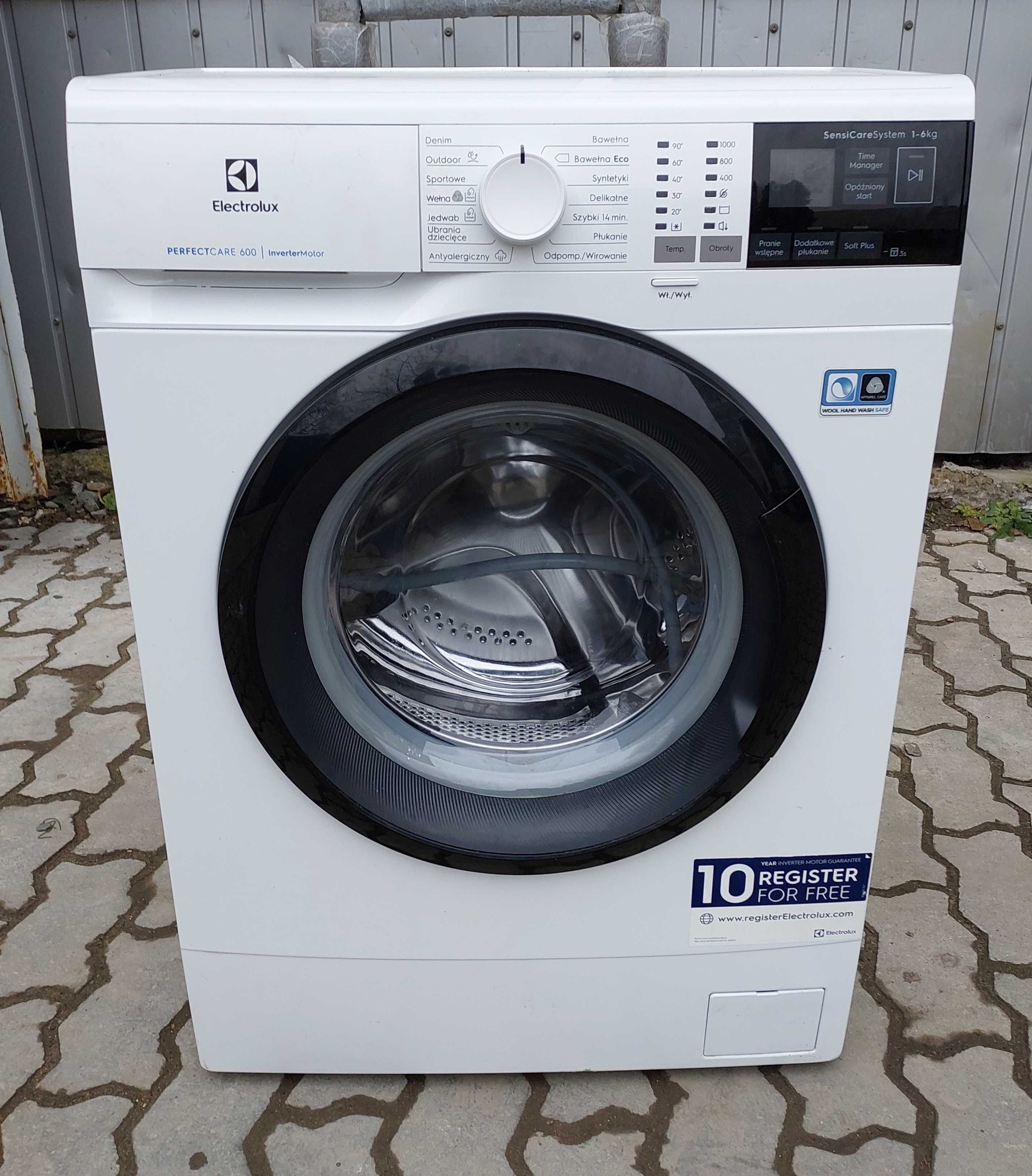 Узкая 40см стиральная машина 6кг А+++ Електролюкс Electrolux EW6S406BP