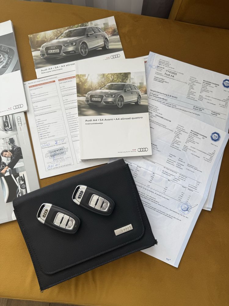 Audi A4 B8 3x S-line Automat Stan BDB Daytona Grey