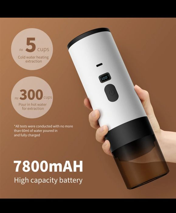 Ekspres do kawy przenośny USB-C