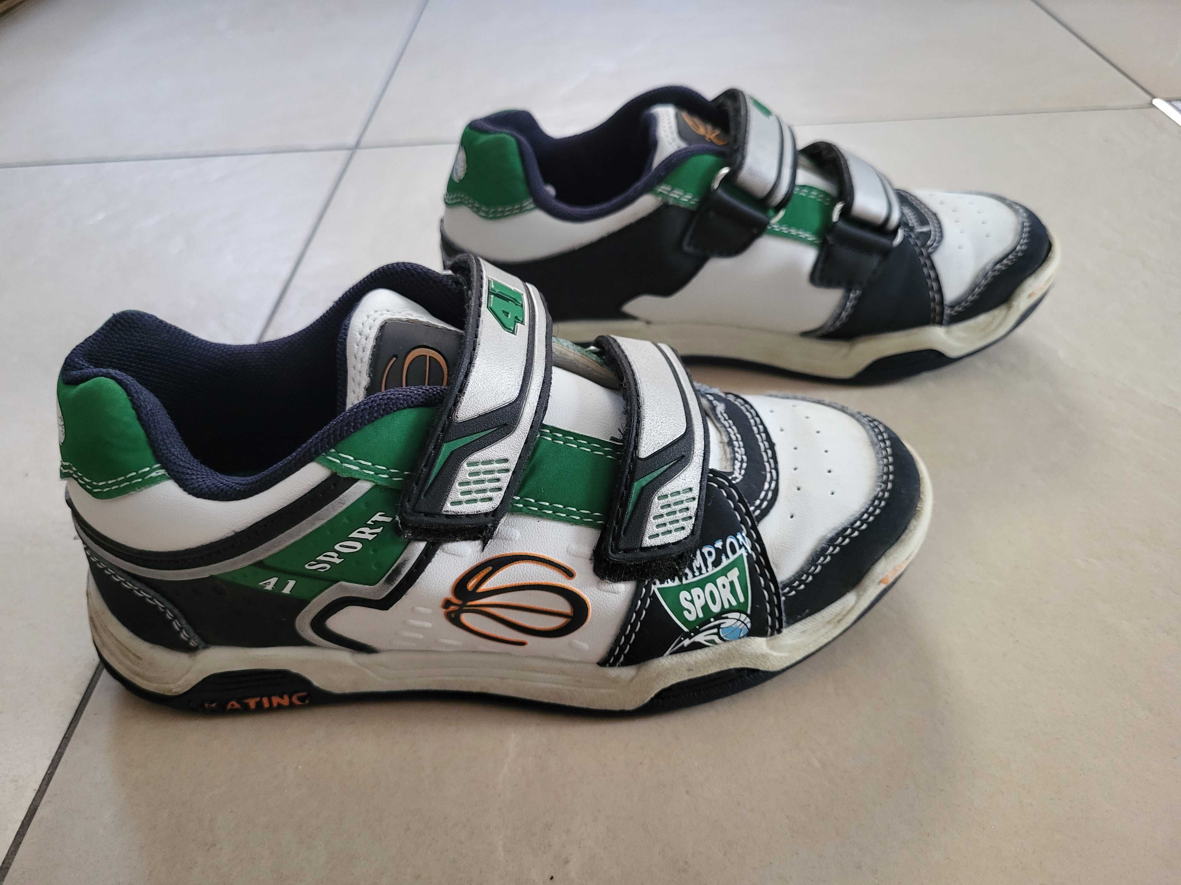 Buty sportowe sneakersy dla chłopca na rzepy Agaxy 32 dł. wkł. 21,3 cm