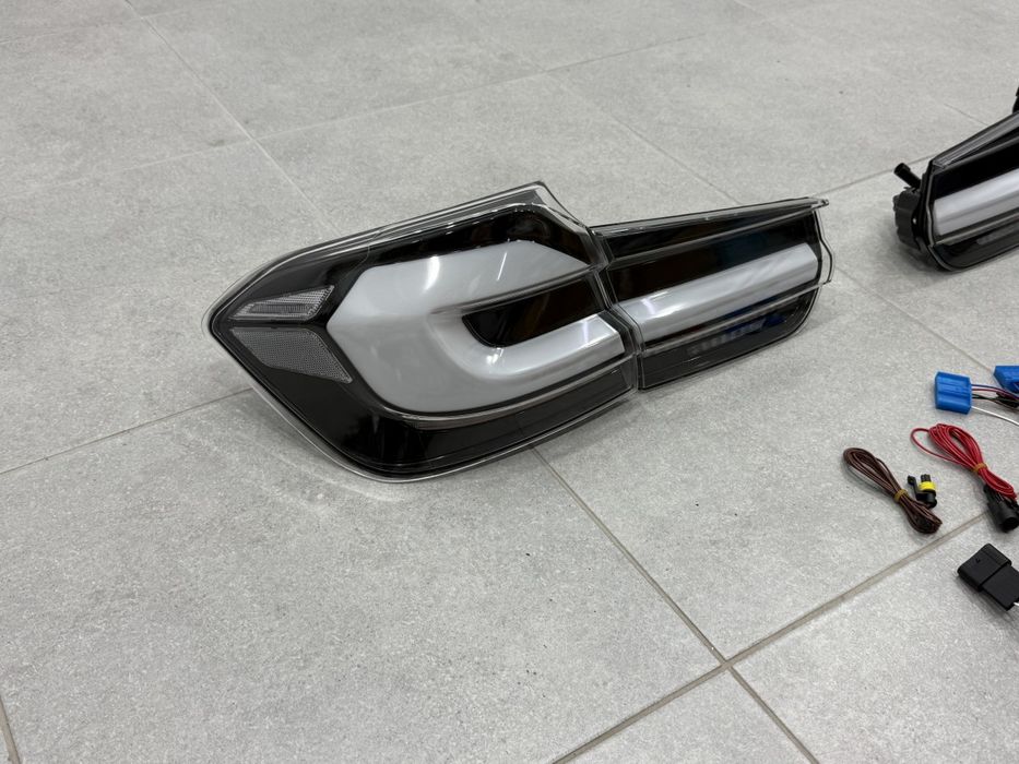 Задні ліхтарі SMOKE G30 Style для BMW 3 series F30 2012-2018