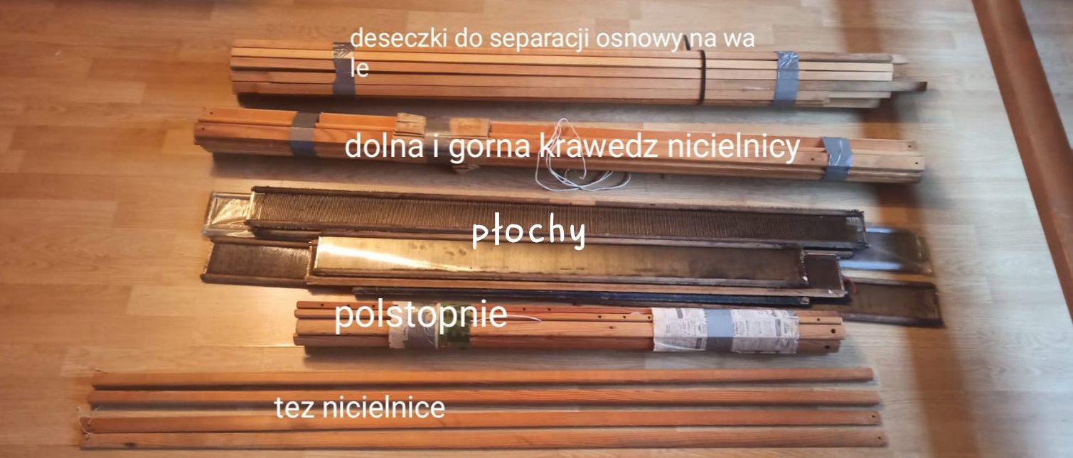 Warsztat tkacki szwedzkiej firmy Glimåkra