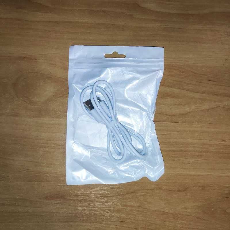 Kabel Ładowania microUSB i USB-A Przewód 1m 3A Adapter Micro USB Biały