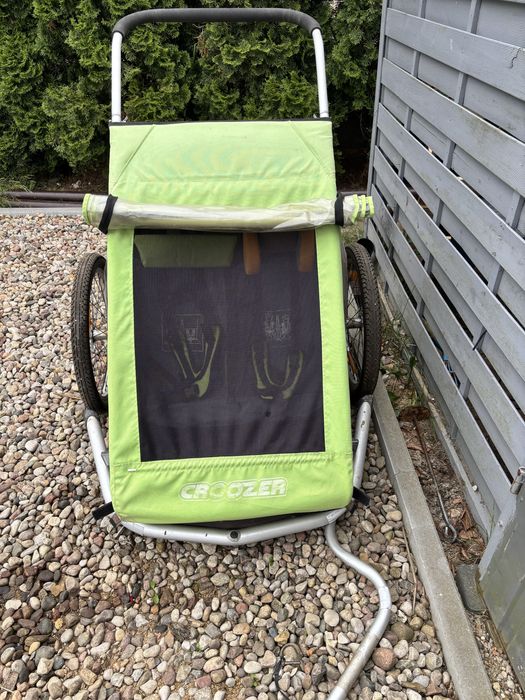 Dwuosobowa przyczepka rowerowa CROOZER