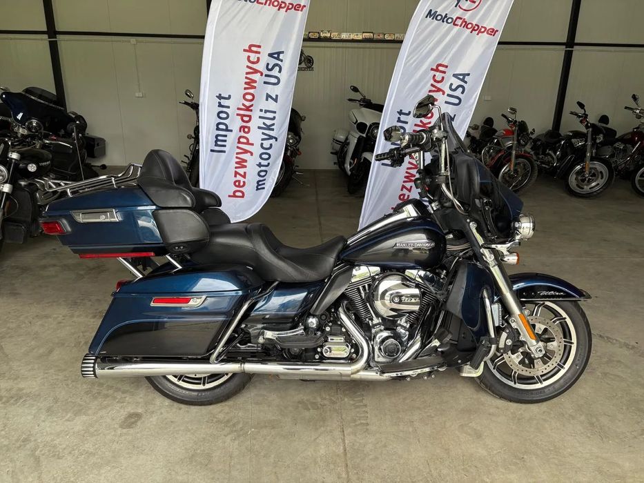Harley-Davidson Electra Glide Ultra Classic / FLHTCU / Bezwypadkowy / Wydech / ABS